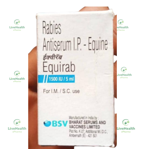 Rabies Antiserum I.P 1500IU